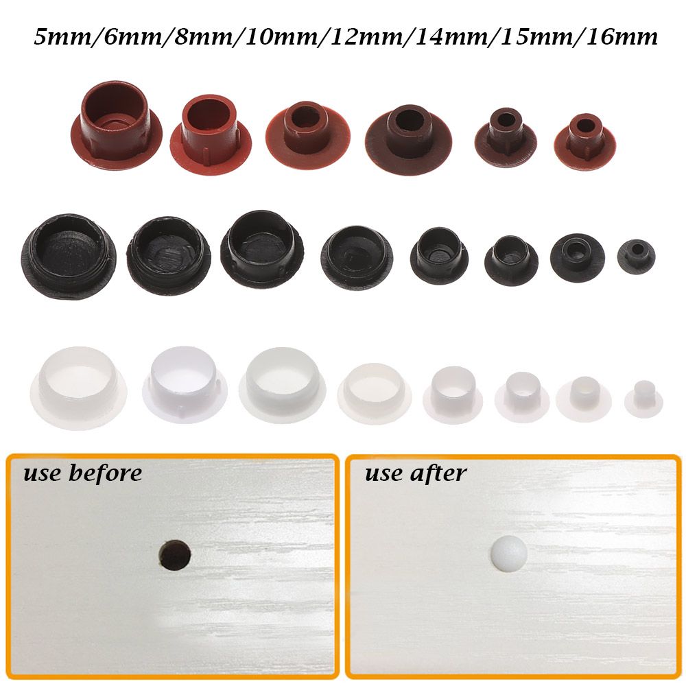Furniture Hardware Decorative - 50pcs 5-16mm Möbel Loch abdeckungen Schutz