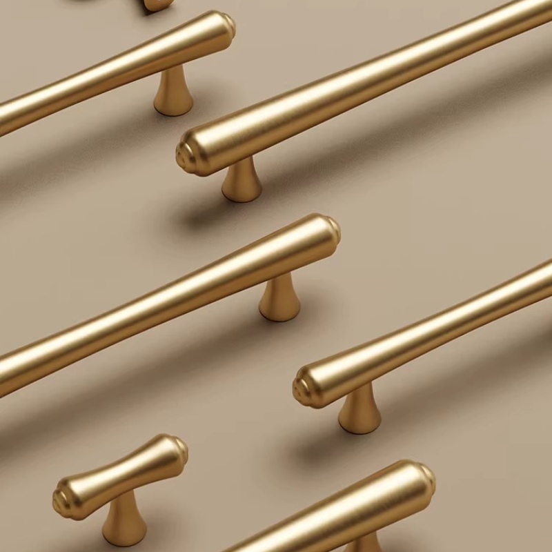 Furniture Hardware High End - Massiver Messing- und Kupfergriff im französischen