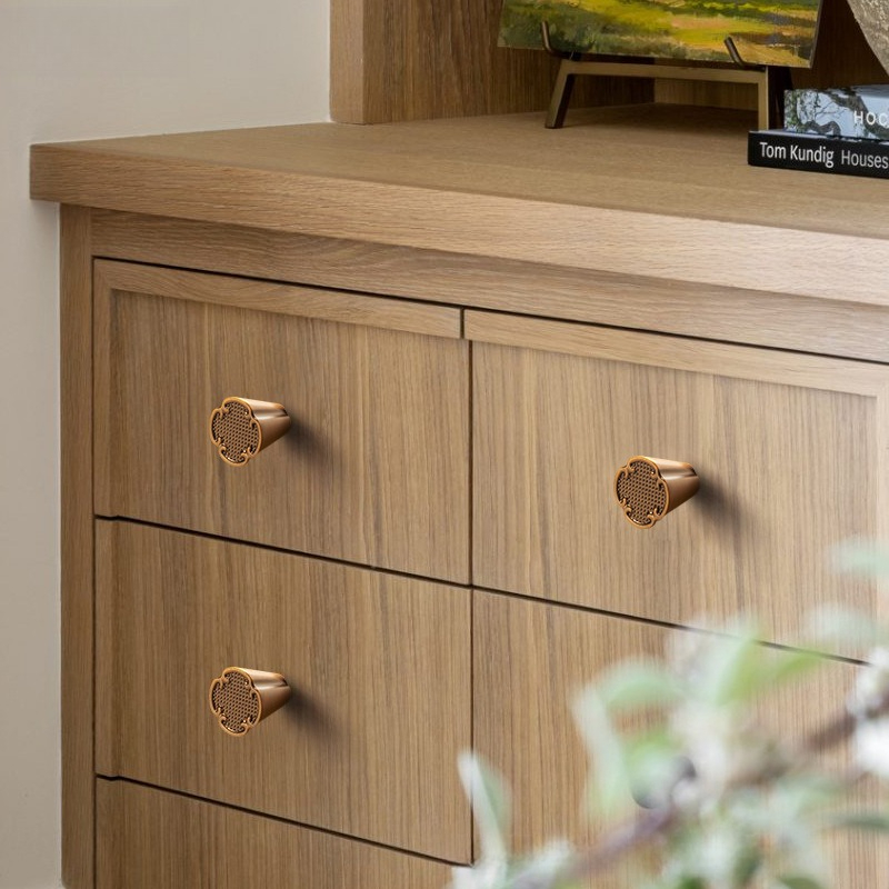 Furniture Hardware High End - Schrankgriff Schubladenknopf Antik-Bronze Luxuriös Vintage Hochwertig