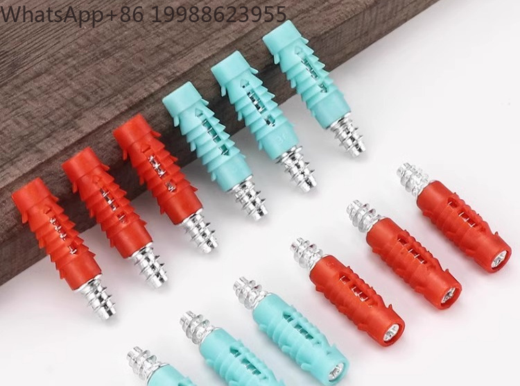 Furniture Hardware Fasteners - 50 mit Kunststoff umwickelte Eisenverbinder für
