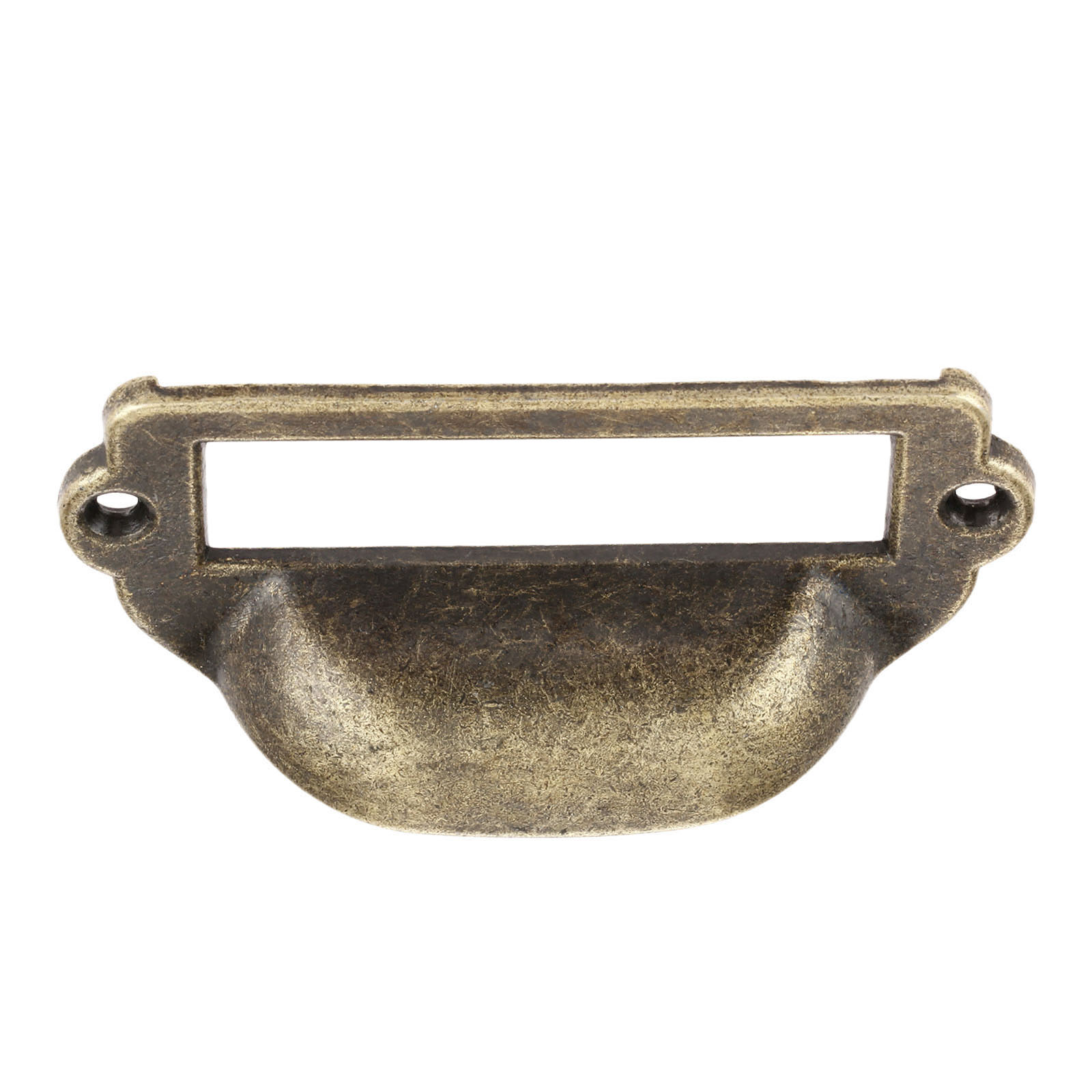 Furniture Hardware Names - 82x40mm Zink Legierung Antike Messing Label