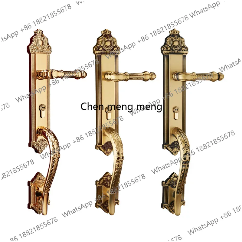 Furniture Hardware Lock - Luxuriöses Europäisches Villa-Türschloss, Sicherheits-Hoteltürschloss, Doppelt Öffnendes