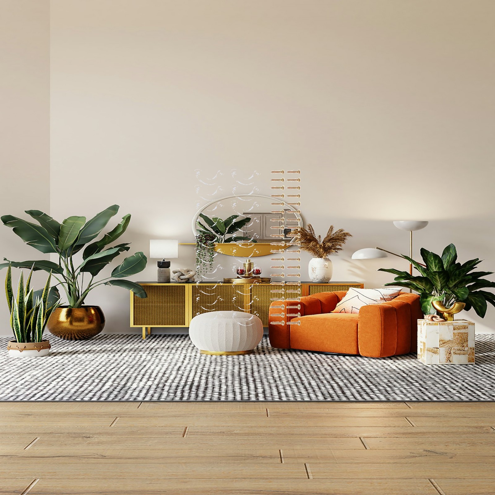 Furniture Hardware Parts - Schubladengleitschutz aus Kunststoff, Anti-Rutsch-Möbelteile mit Schrauben,