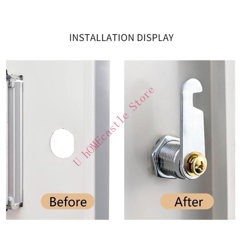 63HF 2er-Set Schubladennockens – Furniture Hardware Lock Bewertung und Preis
