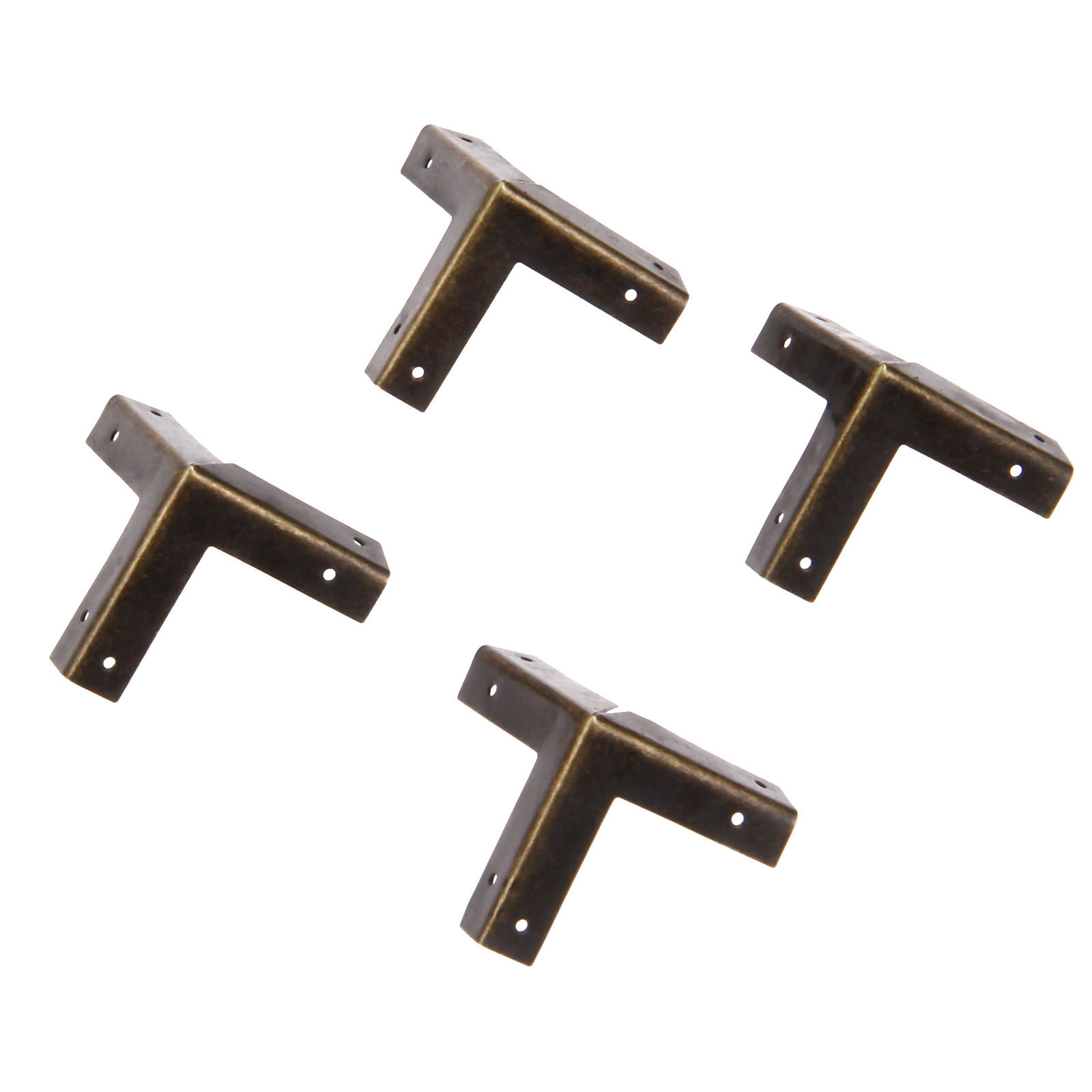 DRELD 4 Stück Antik-Bronze-Eck – Furniture Hardware Decorative Bewertung und Preis