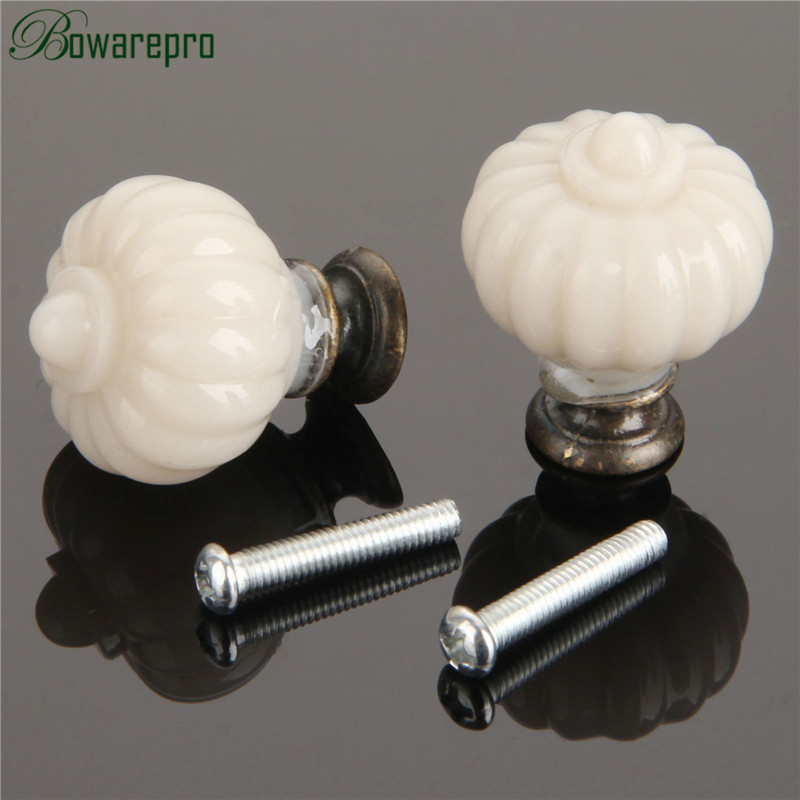 1Pc Acryl Elfenbein Weiß Kürbi – Furniture Hardware Suppliers Bewertung und Preis