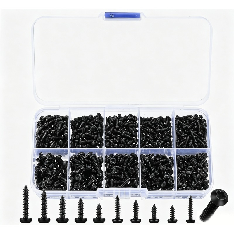 600 Stück M2-M3 Schwarze Torx- – Furniture Hardware Fasteners Bewertung und Preis