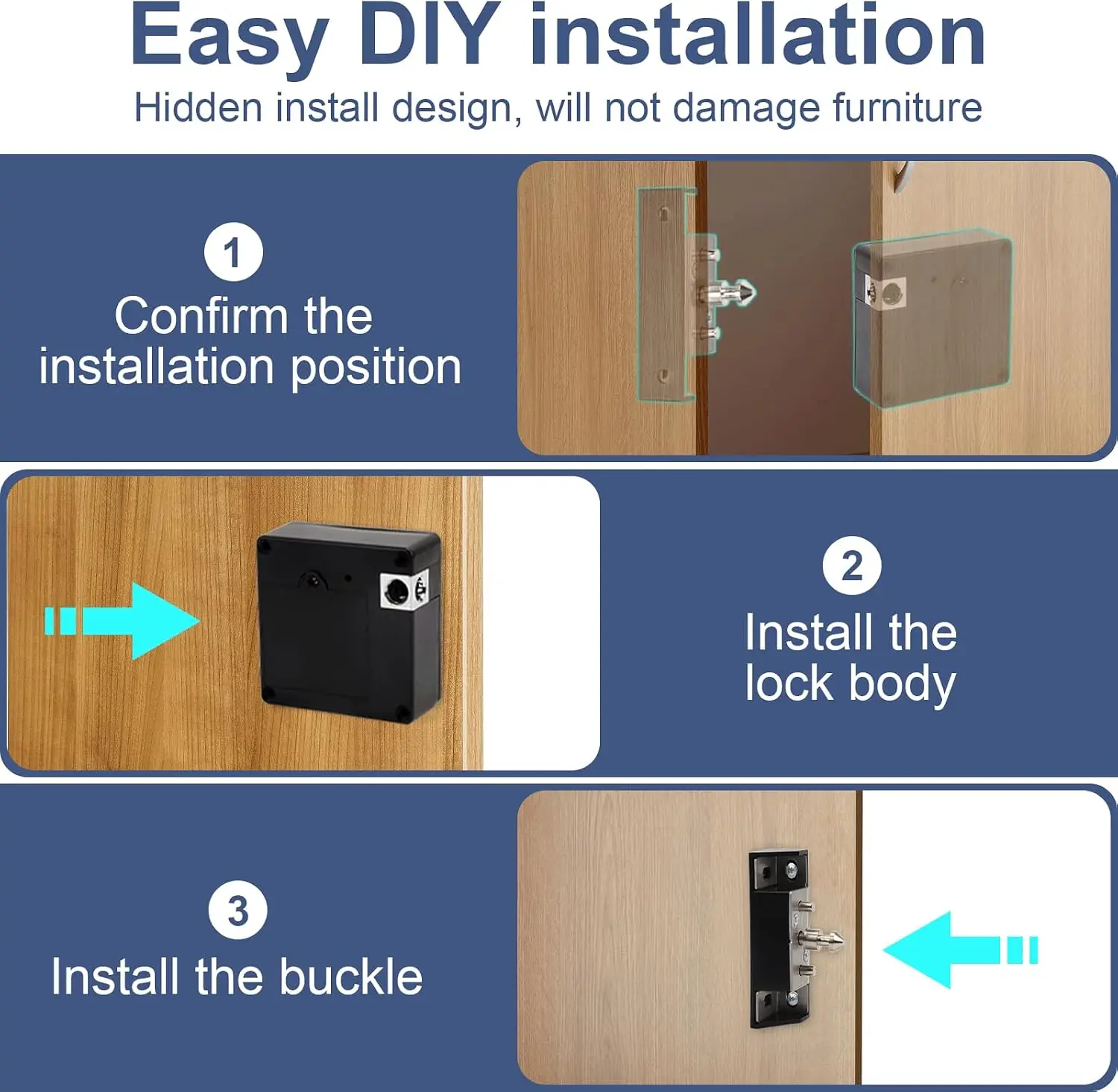 NFC-Smart-Locker für Mobiltele – Furniture Hardware Suppliers Bewertung und Preis