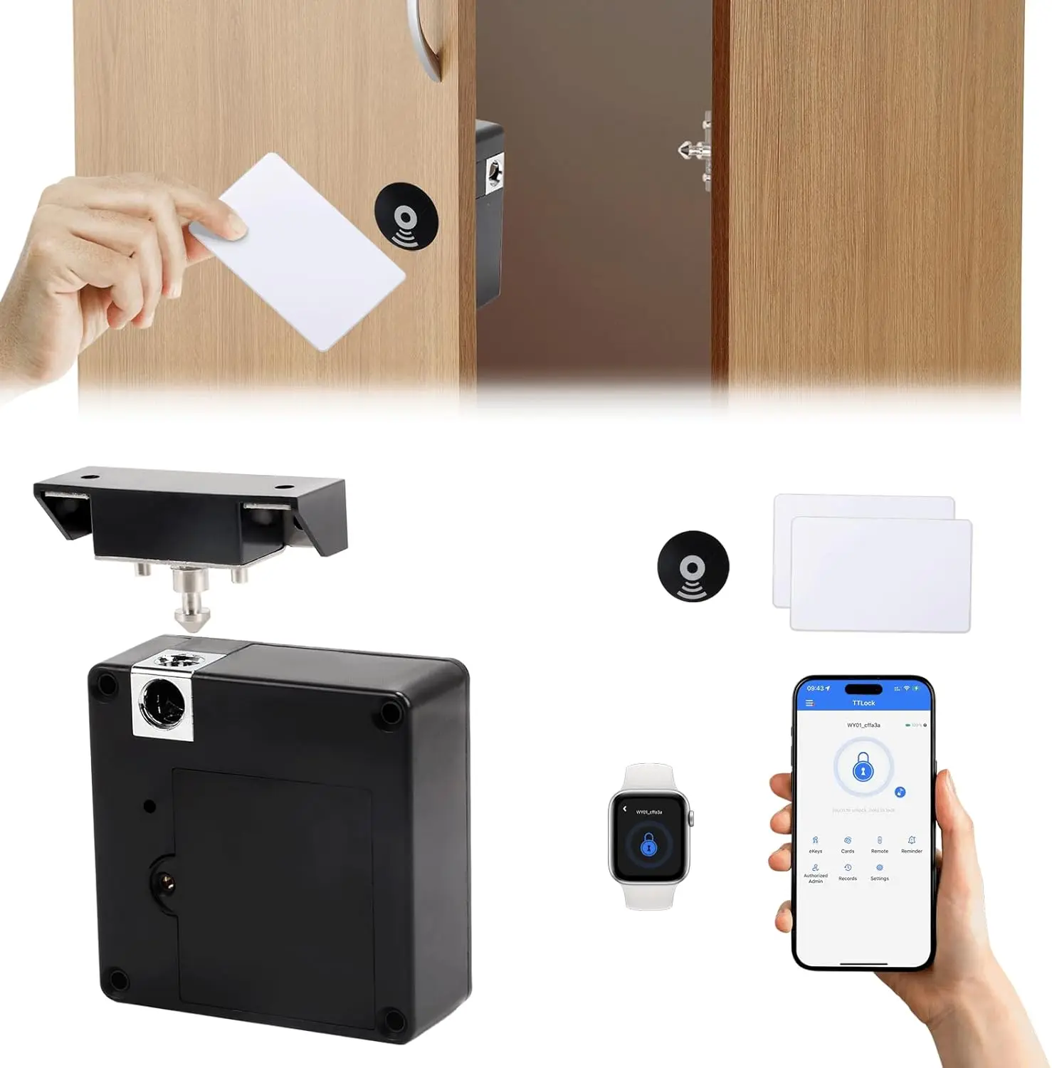 NFC-Smart-Locker für Mobiltele – Furniture Hardware Suppliers Bewertung und Preis