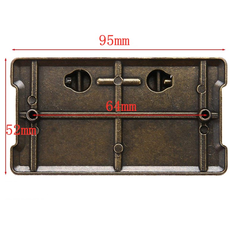 4Pcs Vintage Antike Bronze Sch – Furniture Hardware Parts Bewertung und Preis