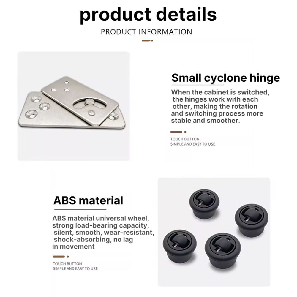 Kleine Wirbelwind rotierende S – Furniture Hardware Parts Bewertung und Preis