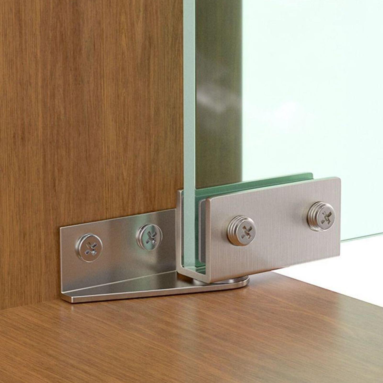 2 Stück nicht perforierte Glas – Furniture Rotating Hardware Bewertung und Preis
