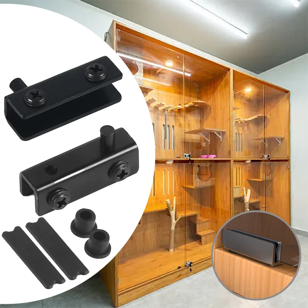 2Pcs Glas Pivot Scharnier Rota – Furniture Rotating Hardware Bewertung und Preis