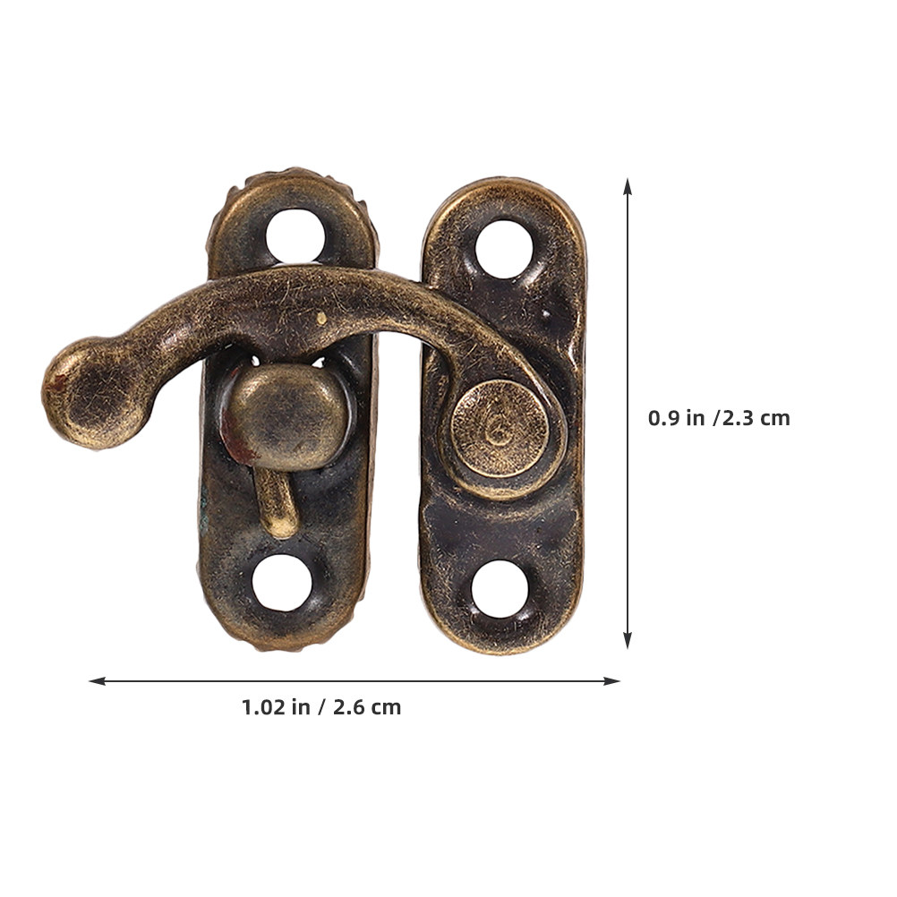 20 Stück Retro-Kastenverschlüs – Furniture Hardware Decorative Bewertung und Preis