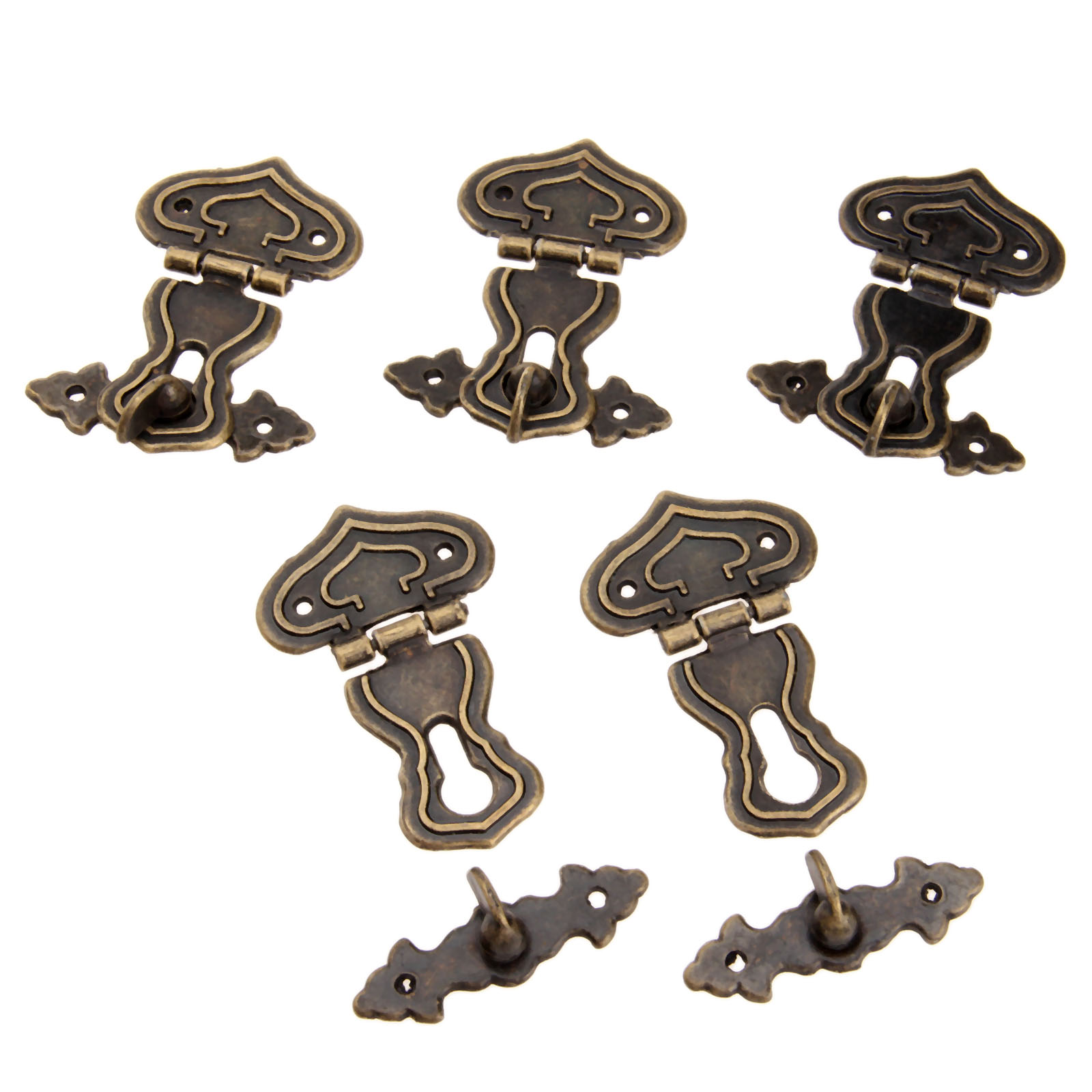 5Pcs 63x47mm Antike Metall Loc – Furniture Hardware Suppliers Bewertung und Preis